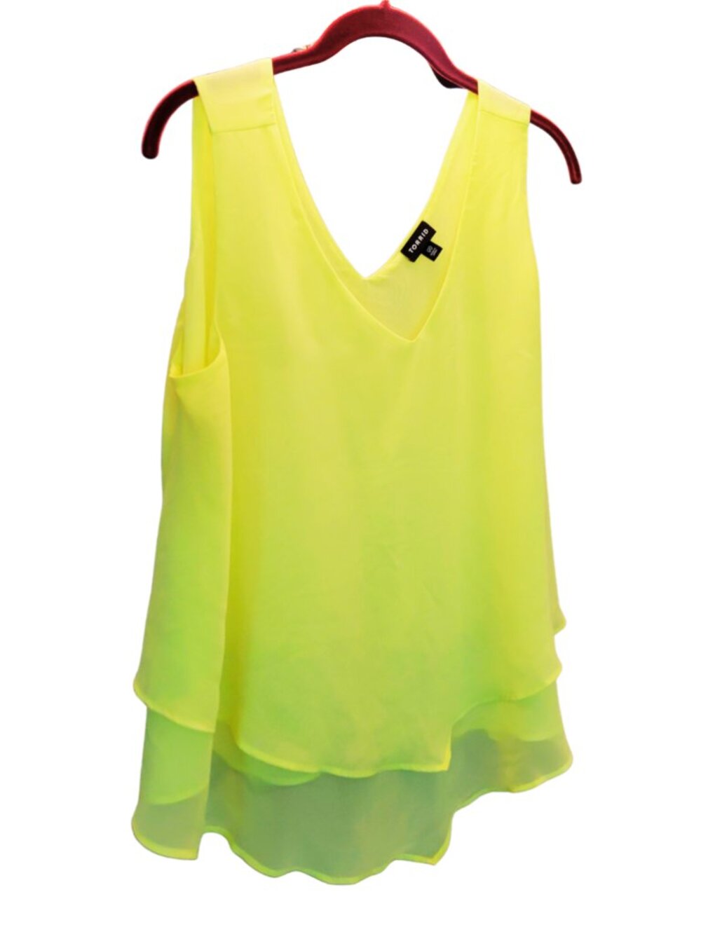 Torrid Sleeveless V-Neck Tank Top